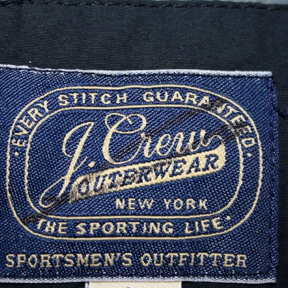 J.Crew Explorer Down Parka Winter Coat Navy - Picture 9 of 9